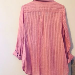 NWT salmon button down shirt